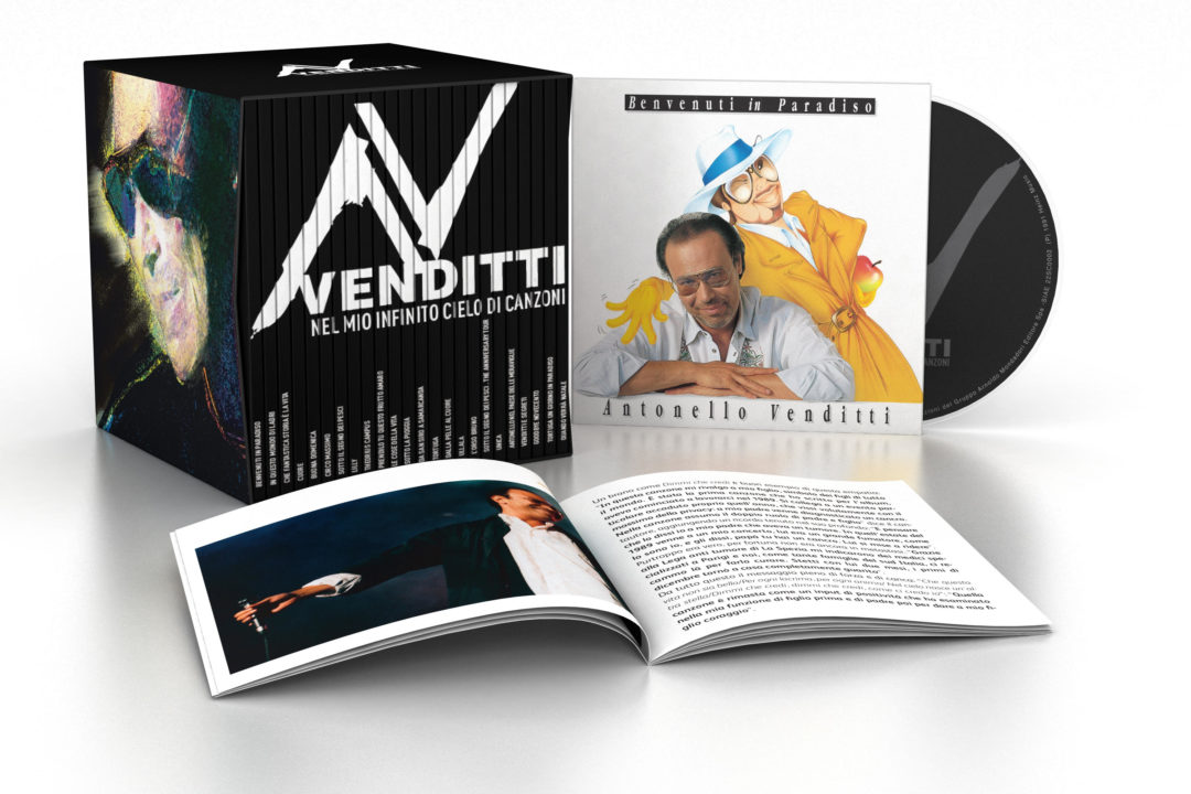 VENDITTI: LA DISCOGRAFIA COMPLETA (24 ALBUM) IN UN COFANETTO DA COLLEZIONE CON CONTENUTI ESCLUSIVI