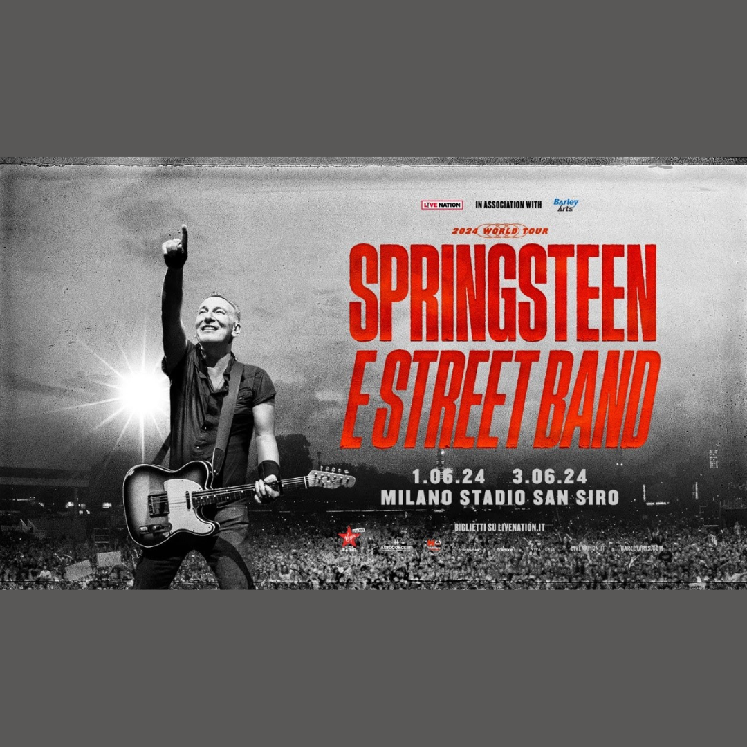 SPRINGSTEEN, due nuove date in Italia nel 2024 (1 e 3 giugno, Milano Stadio San Siro)