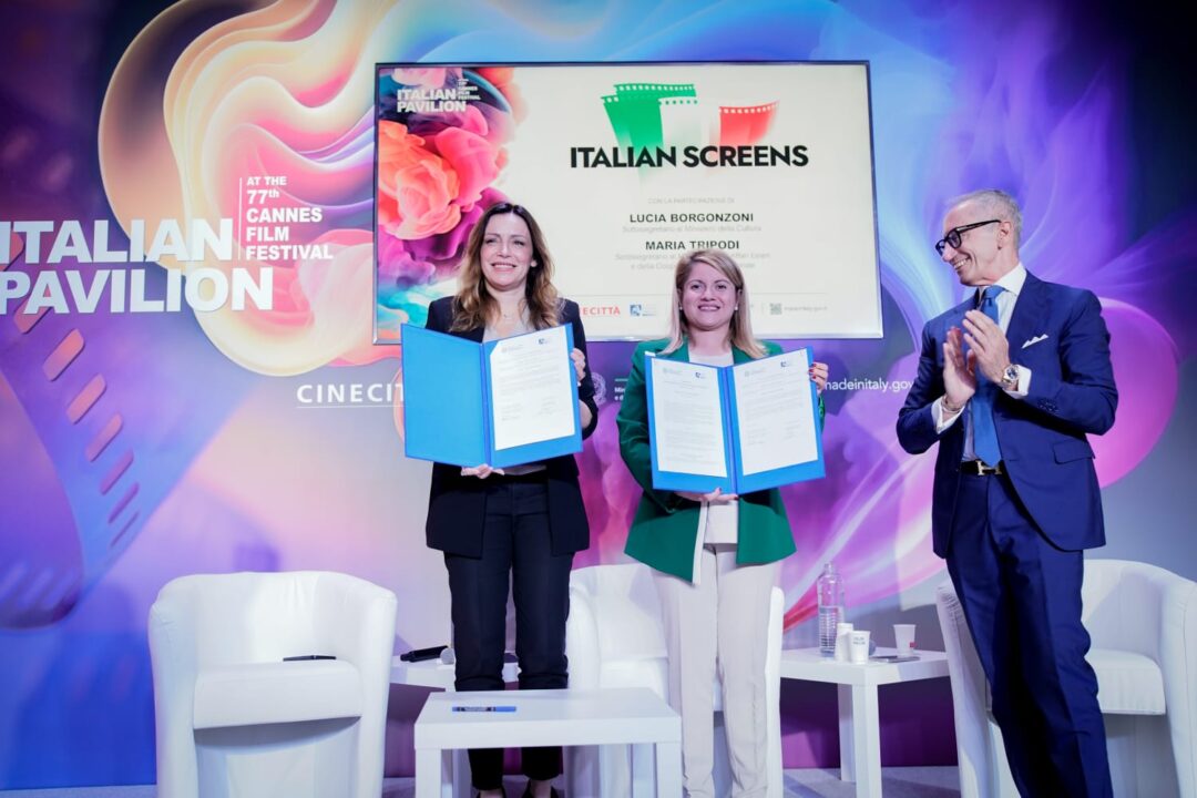 Cannes 2024: ITALIAN SCREENS, PROMOZIONE INTEGRATA DEL CINEMA ITALIANO | Con i Sottosegretari: Lucia Borgonzoni (MiC) e Maria Tripodi (Ministero Affari Esteri)