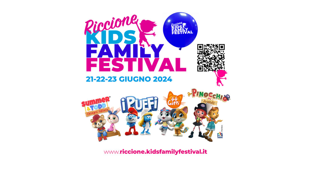 Il fantastico mondo RAINBOW al KIDS FAMILY FESTIVAL (21-23 giugno, Riccione)