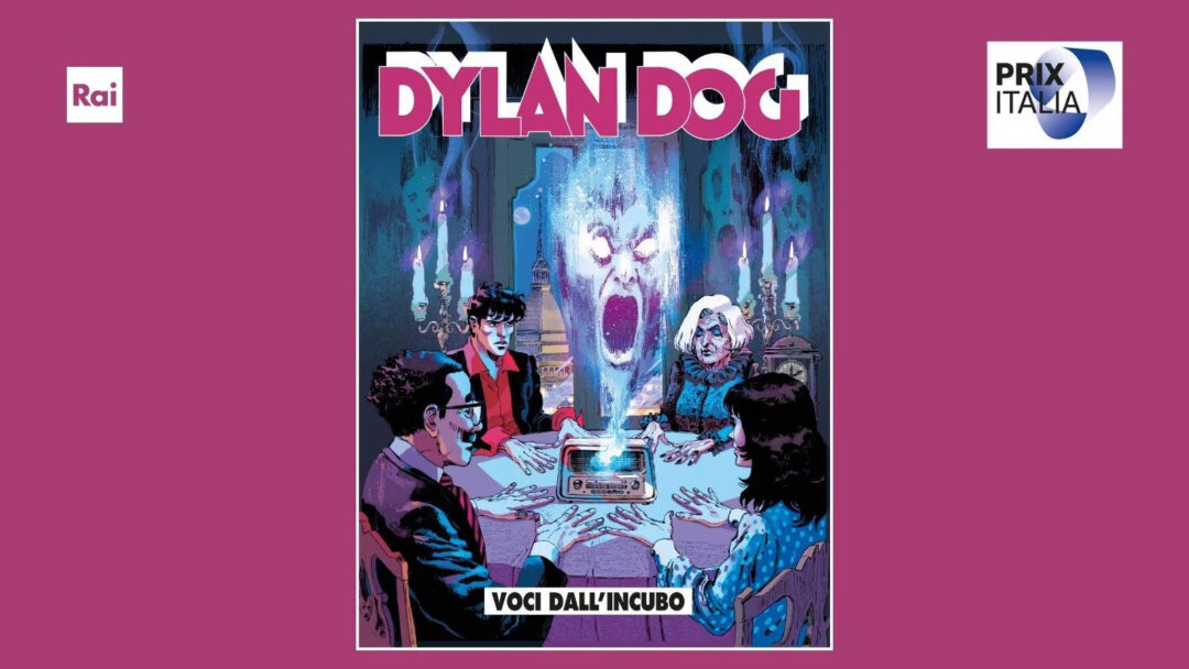 PRIX Italia 2024: Lino Guanciale è Dylan Dog, il 30 settembre, a Torino, la Radio a Fumetti con “Voci dall’Incubo”