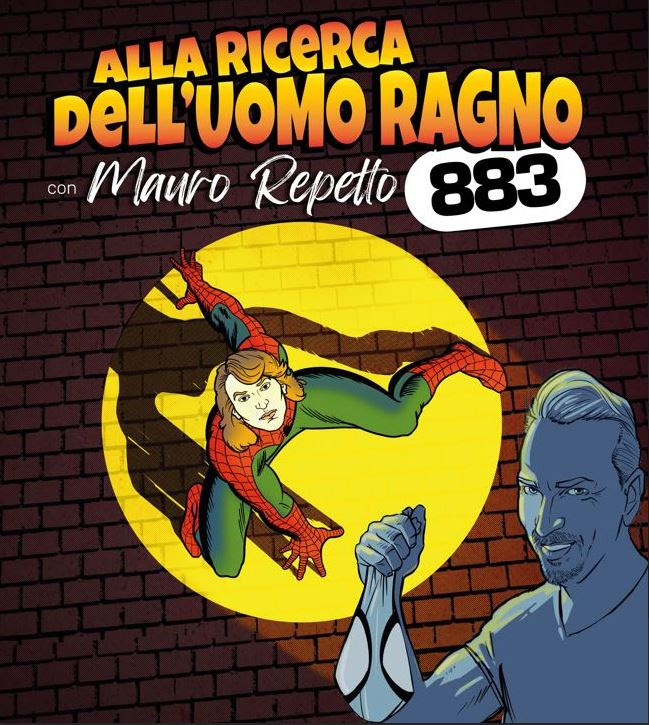 “LA STORIA DEGLI 883: parte l’11/10 da Pavia il tour ALLA RICERCA DELL’UOMO RAGNO. Repetto, ideatore della band, porta in scena lo spettacolo teatrale”